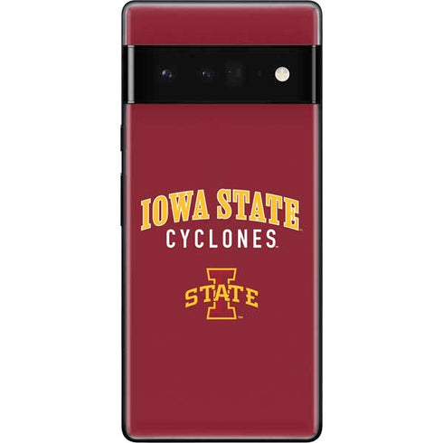 Iowa State University Collegiate Text Google Pixel 6 Pro Skin